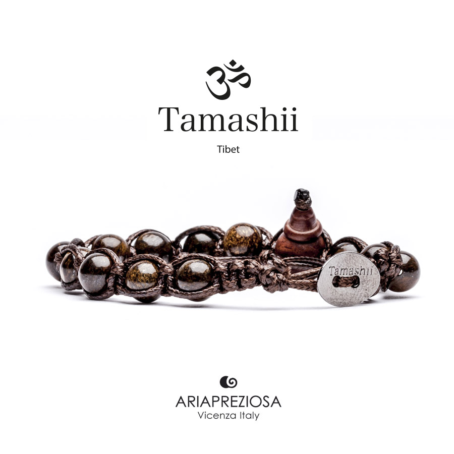 Bracciale Tamashii in tormalina nera BHS900-185